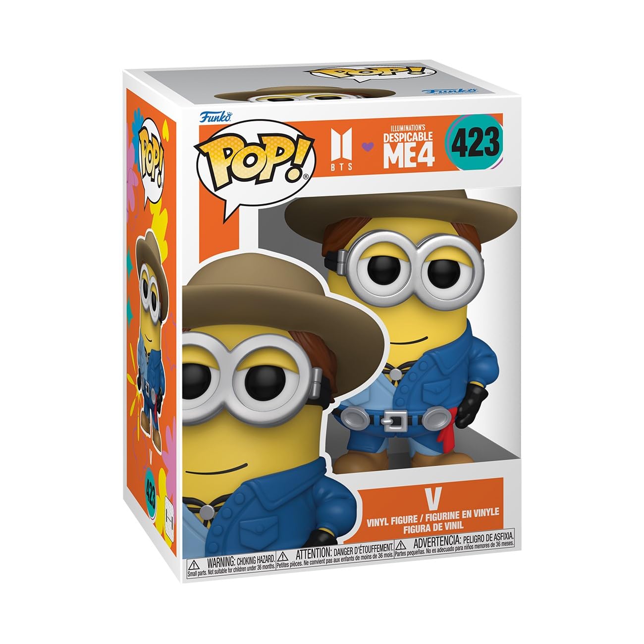 Funko POP! Rocks: Minions X BTS - V - BTS + Minions - Collectable Vinyl Figure - Gift Idea - Official Merchandise - for Kids & Adults - Movies, Music…