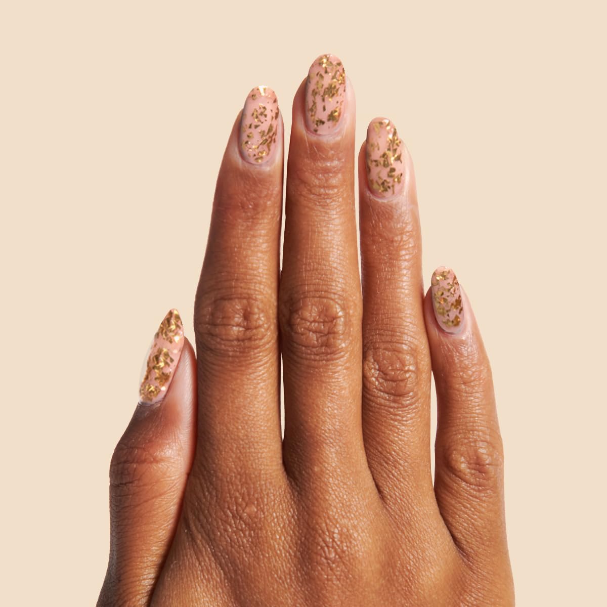 Olive & June Long Lasting Nail Polish, Is It Too Much?, Gold Flakes, 0.46 fl oz Beauty & Personal Care Olive & June