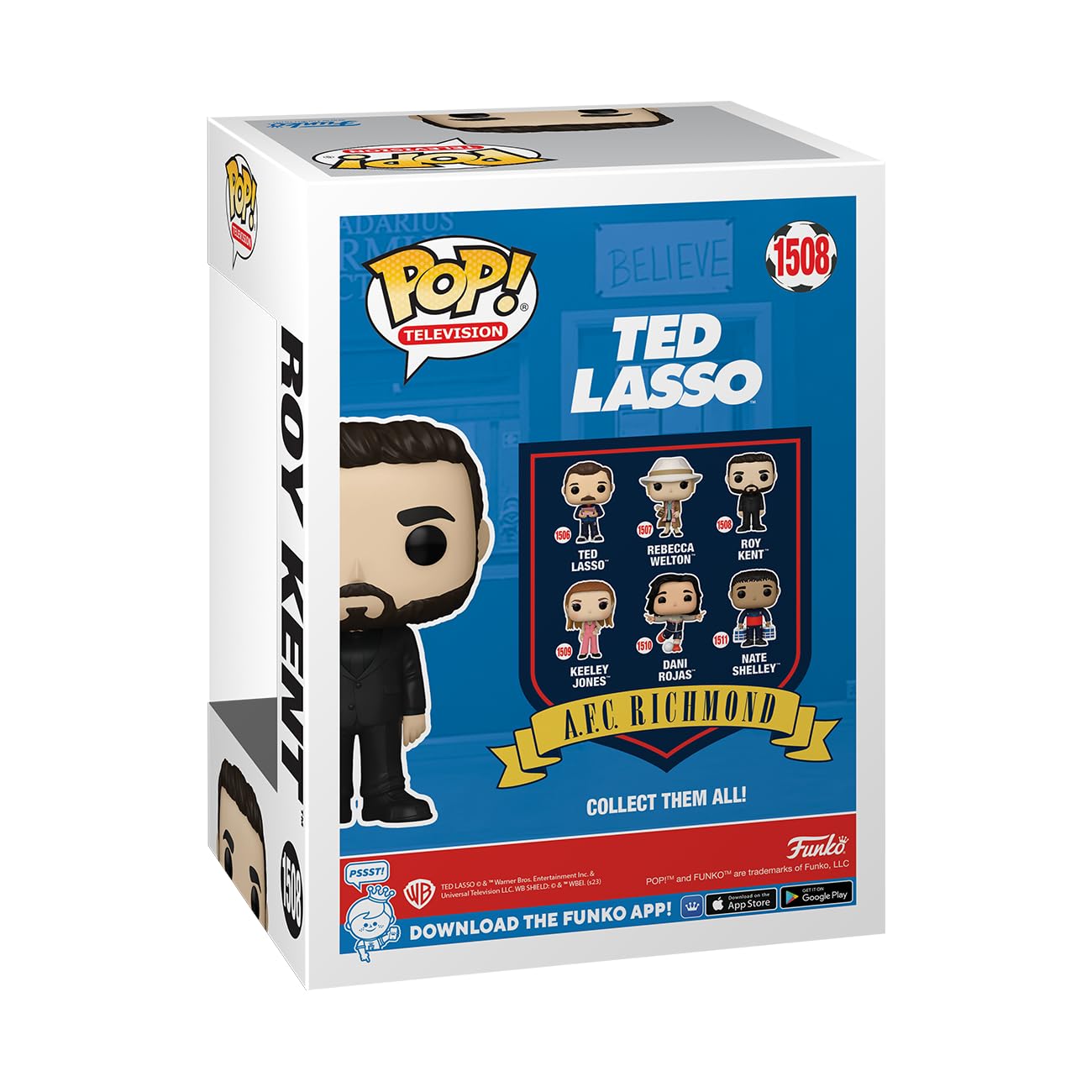 Funko POP! TV: Ted Lasso - Roy Kent - (Black Suit) - Collectable Vinyl Figure - Gift Idea - Official Merchandise - for Kids & Adults - TV Fans…