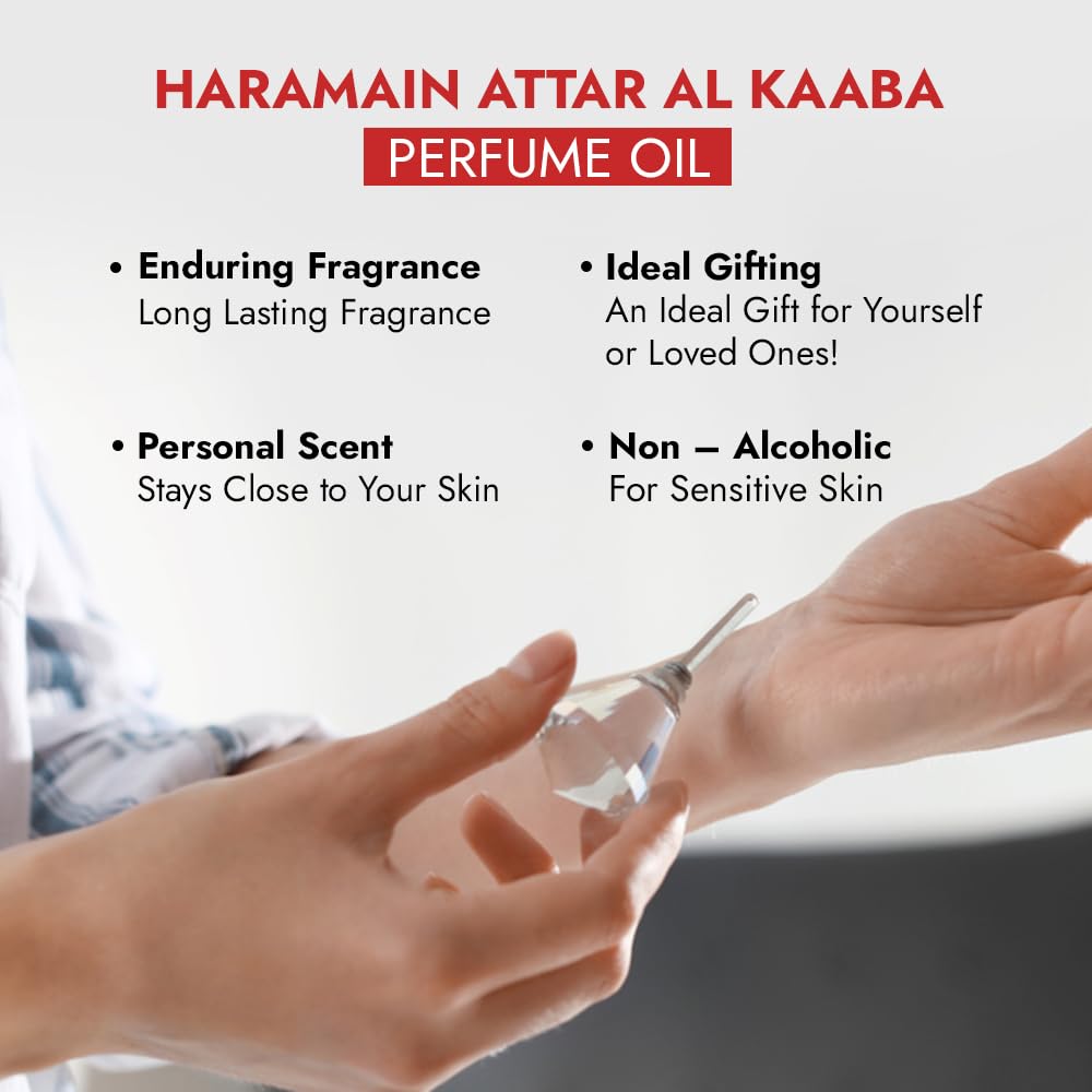 Attar Al Kaaba by Al Haramain for Unisex - 0.84 oz Parfum Oil