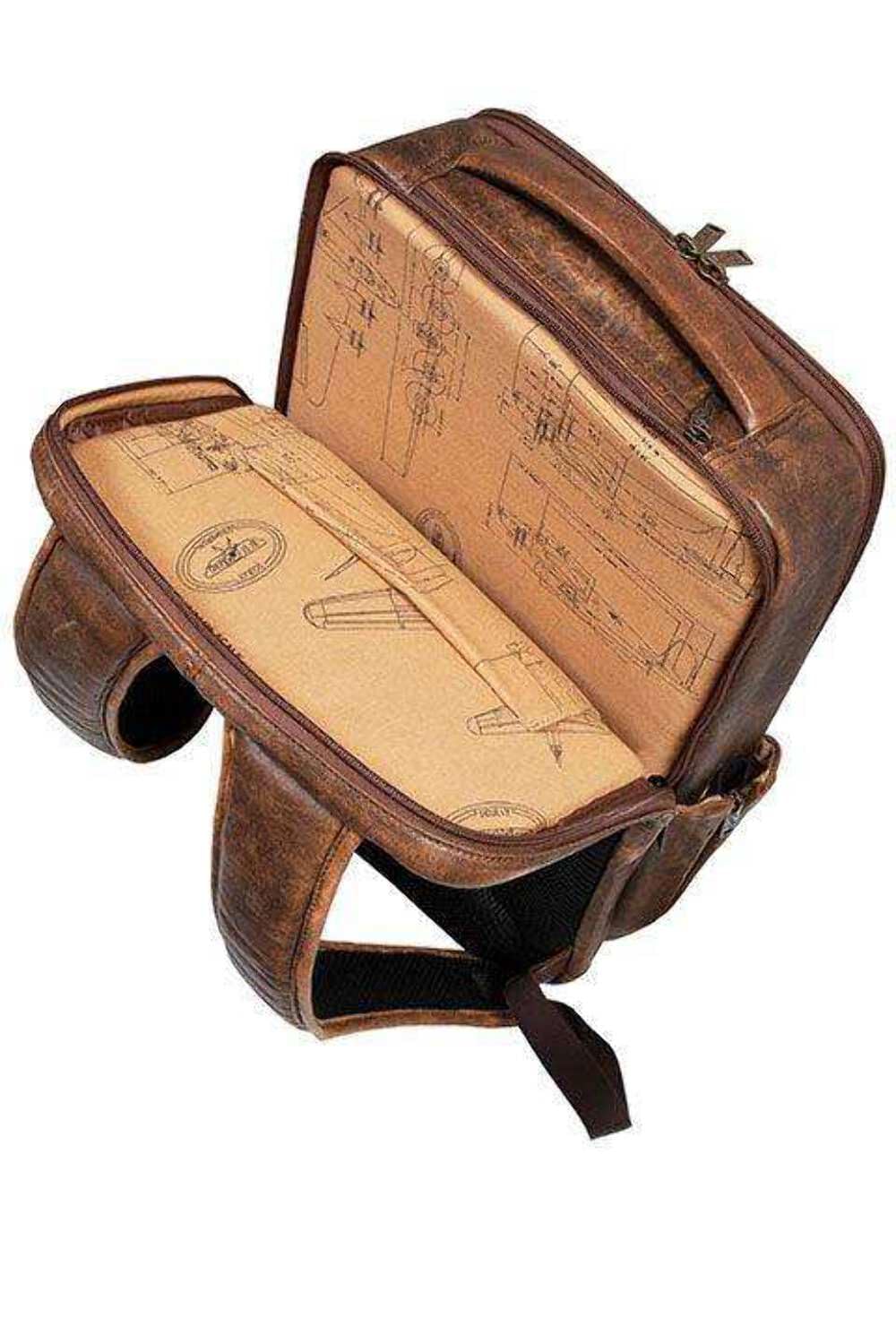 Scully Unisex Leather Front Flap Backpack - 605-10-29 One Size
