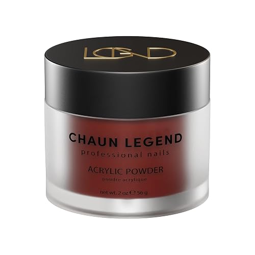 Chaun Legend Acrylic Powder 2 Ounce Hot Cocoa Long Lasting Shimmery Enhance Nail Acrylic Powder for Professional Art and Creative Designs Beauty & Personal Care Chaun Legend Professional Nails