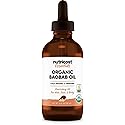 Nutricost Organic Baobab Oil (4 FL OZ) - Nourishing Oil For Hair, Face, & Body, Cold Pressed & Unrefined