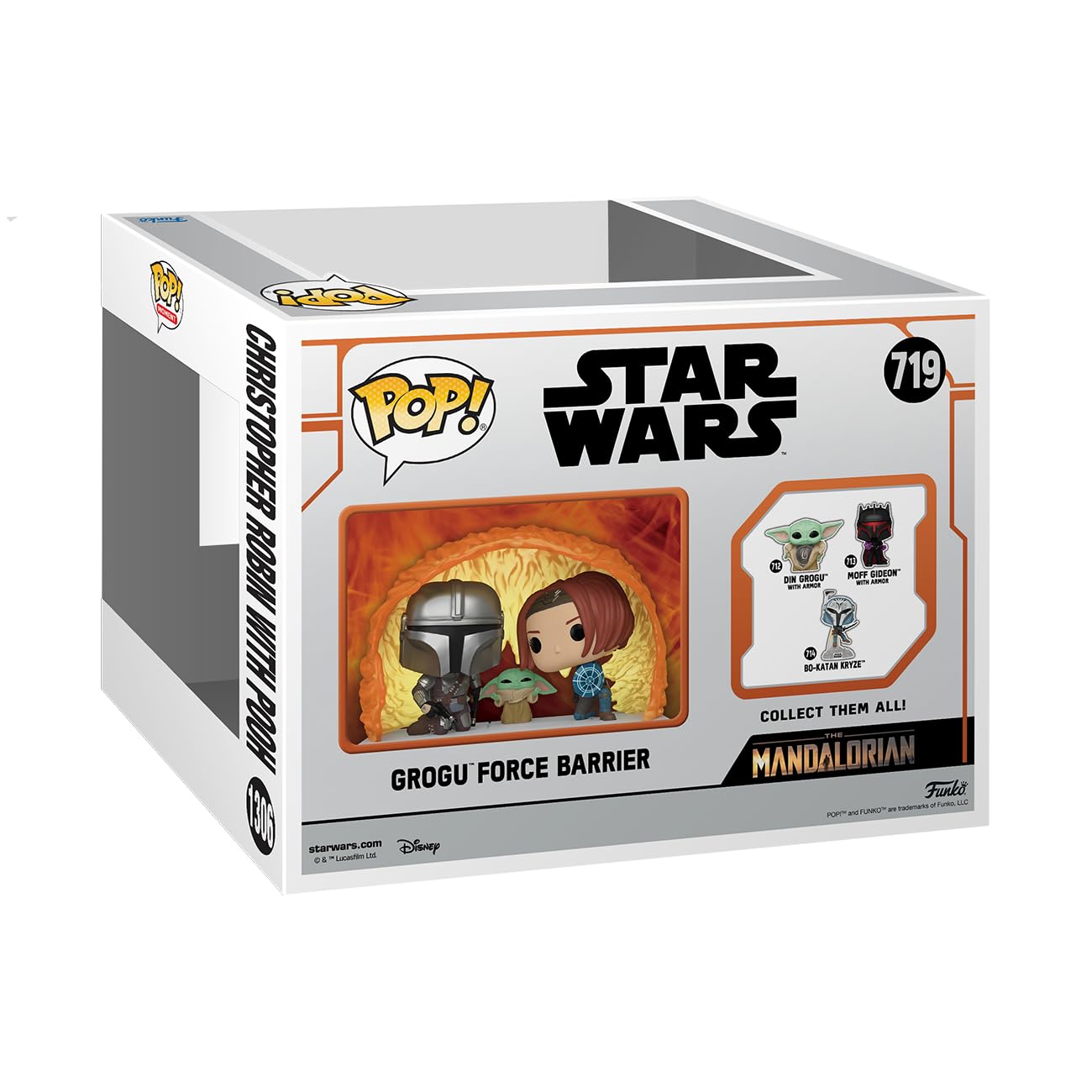 Funko POP! Moments: The Mandalorian - Grogu Force Barrier - Star Wars: The Mandalorian - Collectable Vinyl Figure - Gift Idea - Official Merchandise…
