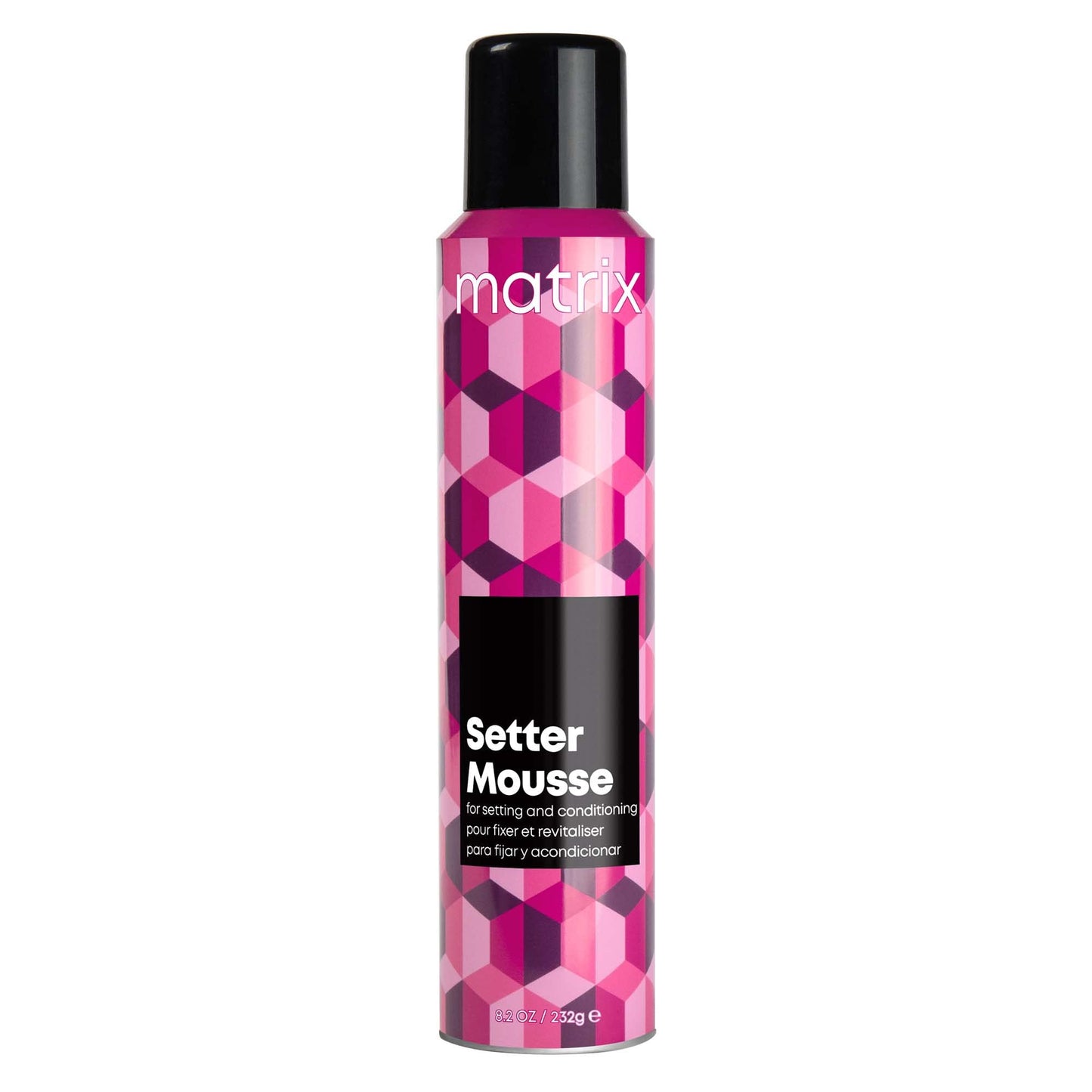 Matrix Setter Mousse - Provides Volumizing Lift and Shine, Humidity Resistant and Controls Frizz, For All Hair Types, Professional Hair Styling