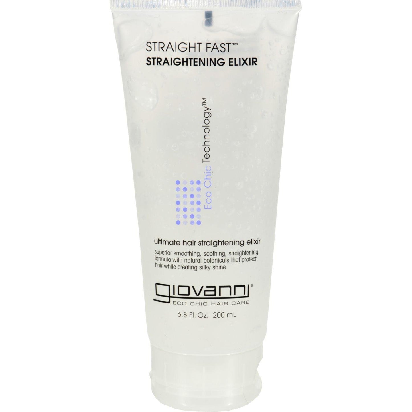 GIOVANNI- Straight Fast- Eco Chic Hair Straightening Elixir (6.8 Ounces)