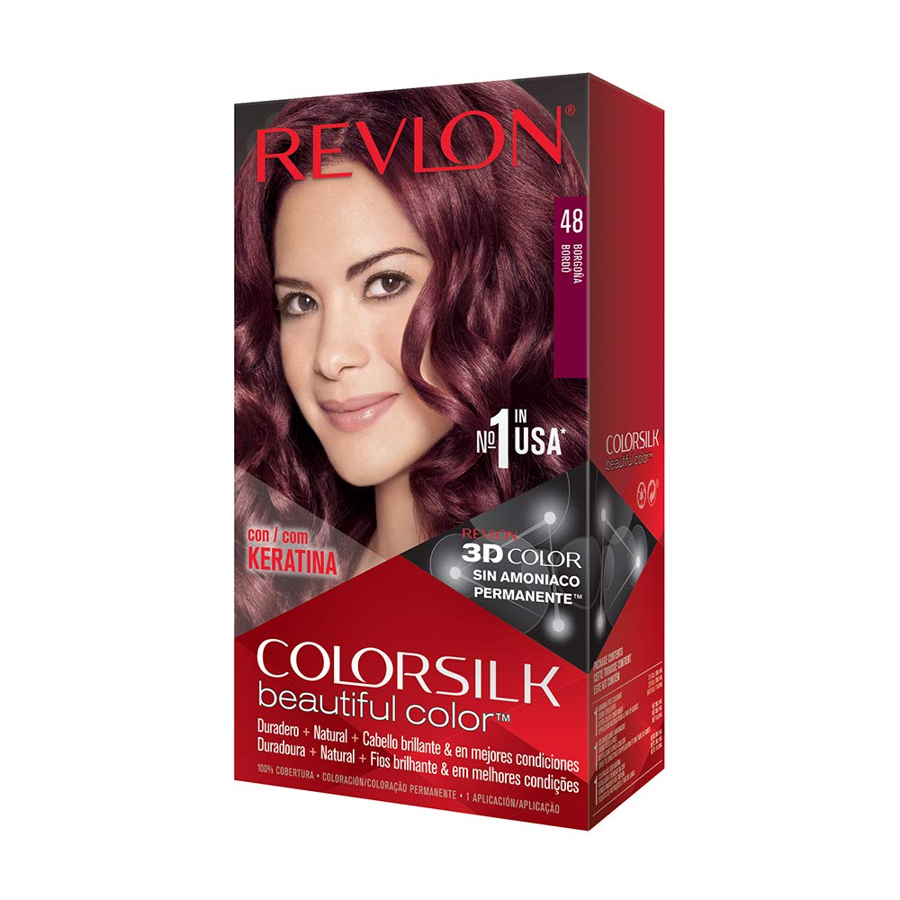 Revlon Colorsilk Haircolor, Burgundy, 1-Count