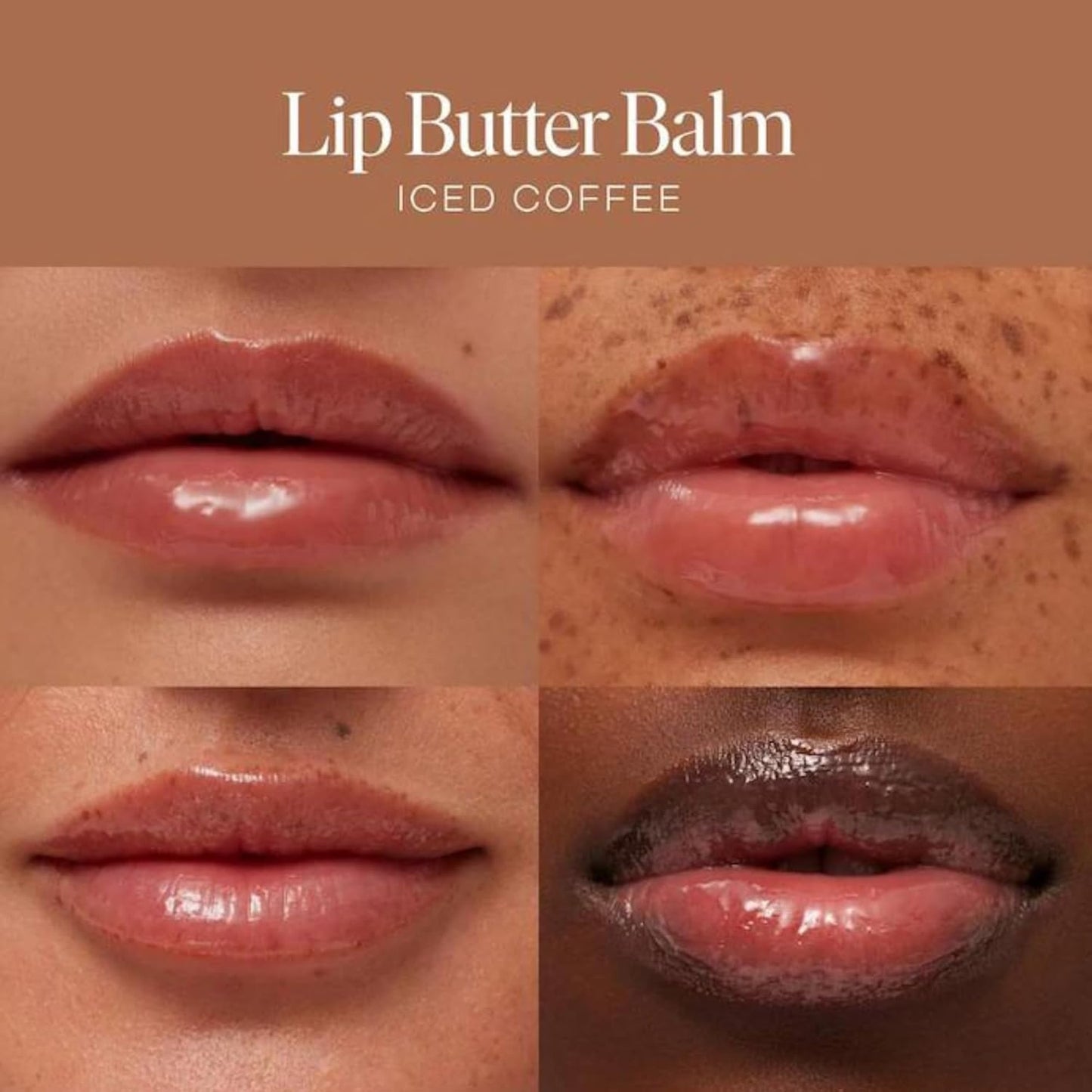 Summer Fridays Tinted Lip Butter Balm - Conditioning Vegan Lip Balm for Instant Moisture, Shine & Hydration - Sheer-Tinted, Soothing Skincare - Iced