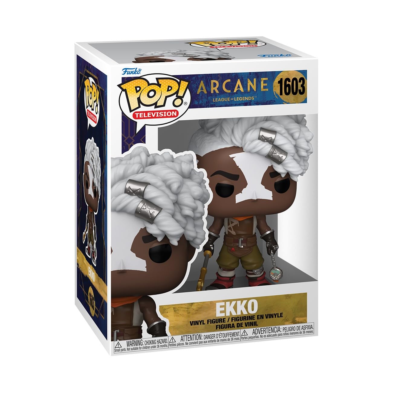 Funko POP TV: Arcane LOL - Ekko - Arcane: League of Legends - Collectable Vinyl Figure - Gift Idea - Official Merchandise - for Kids & Adults - TV…