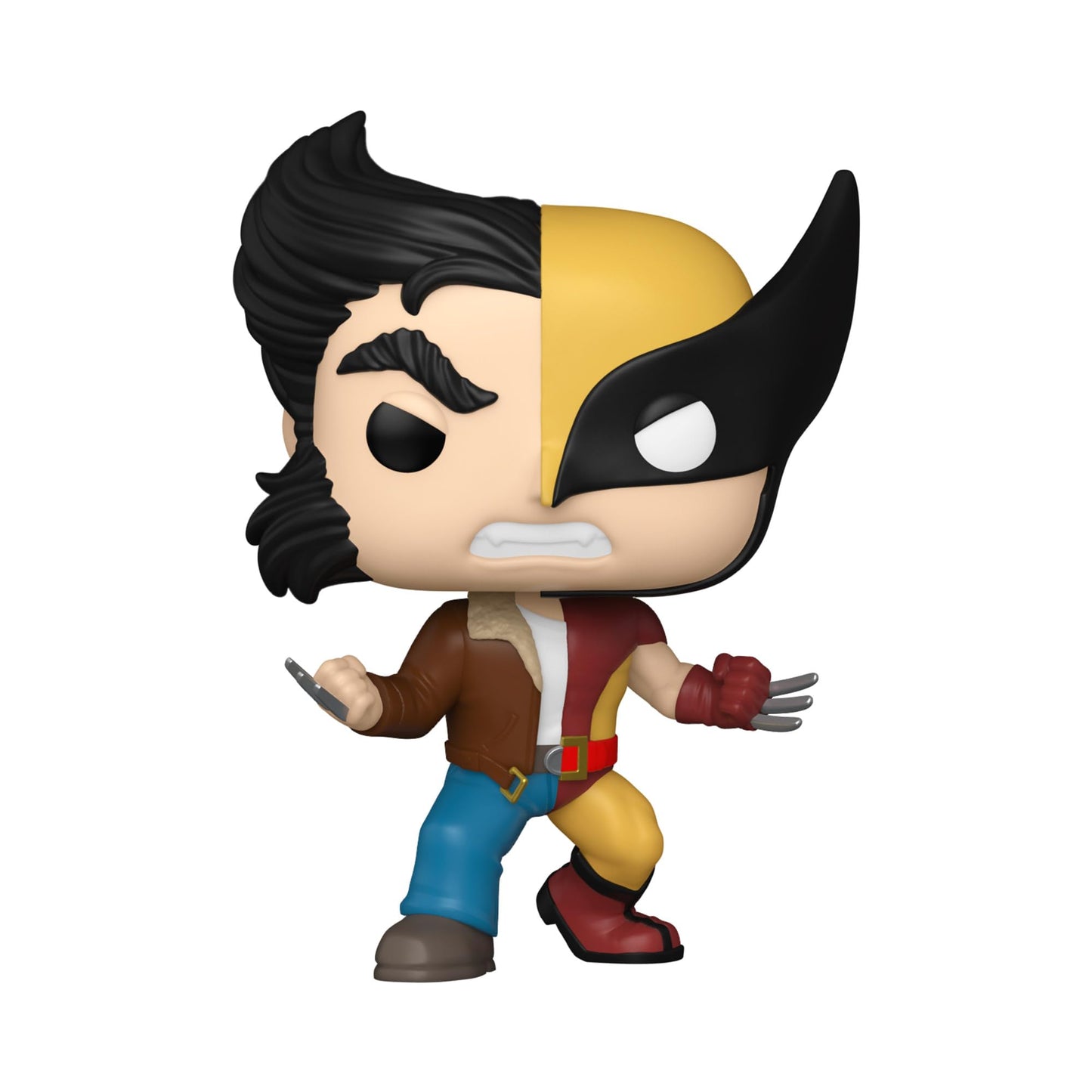 Funko POP Marvel: Split - Wolverine/Logan - Marvel Comics - Collectable Vinyl Figure - Gift Idea - Official Merchandise - for Kids & Adults - Comic…