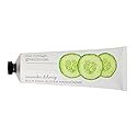 The Cottage Greenhouse Cucumber & Honey Handcreme, 4 oz, Hydrating & Moisturizing Hand Cream for Dry, Cracked Hands, Luxury Purse Essential Lotion