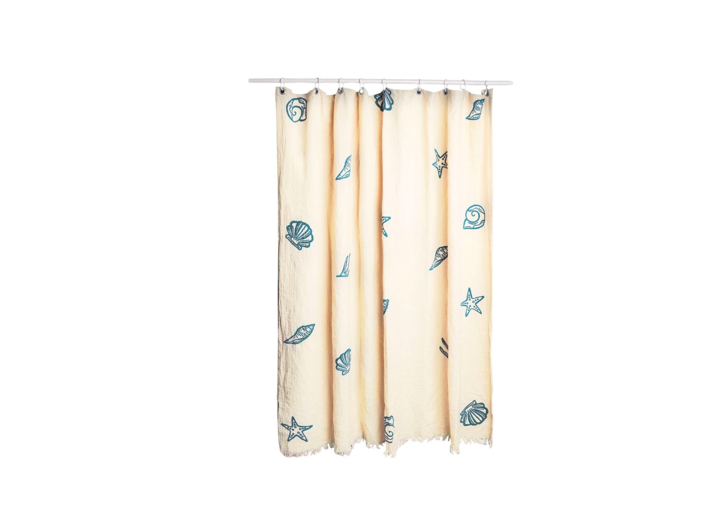 ICONIUM Shower Curtain, Boho, Muslin,Fabric 72-Inch Farmhouse Bathroom Decor with 12 Holes (Leopard)