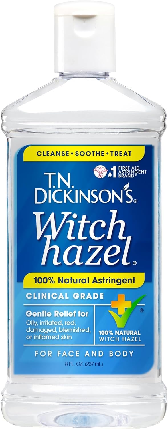 Dickinson's Witch Hazel All Natural Astringent 8 oz (Pack of 9)9