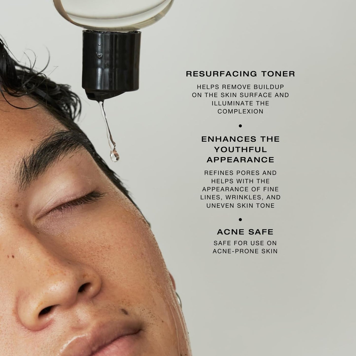 Biba De Sousa The Glycolic Lactic Toner - Exfoliating Toner with AHA, Hyaluronic Acid, and Aloe Vera - Illuminates Skin Complexion Without Excessive