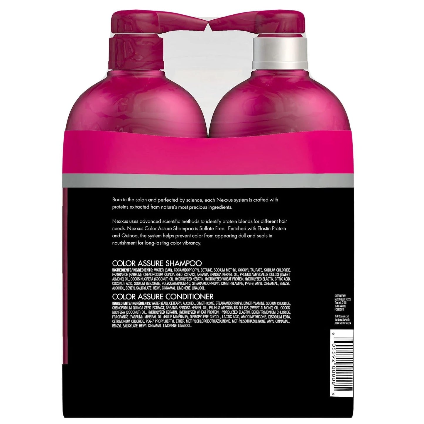 Nexxus Color Assure Shampoo and Conditioner, 32 Fluid Ounce (Pack of 2)