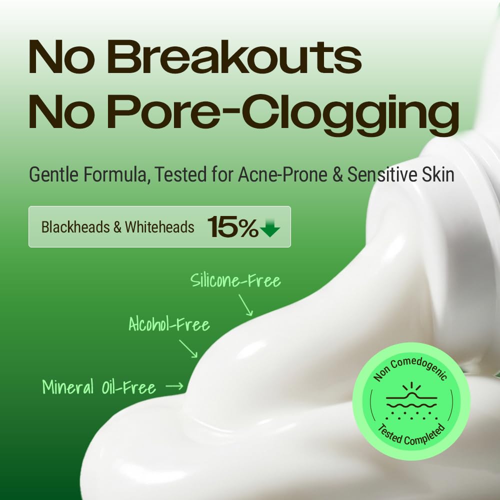 YUMU Cica Exosome Zinc Blemish Relief Cream, Face Moisturizer for Sensitive, Acne-Prone Skin, Lightweight, Breakouts, Barrier Repair, Hydration Beauty and Personal Care YUMU