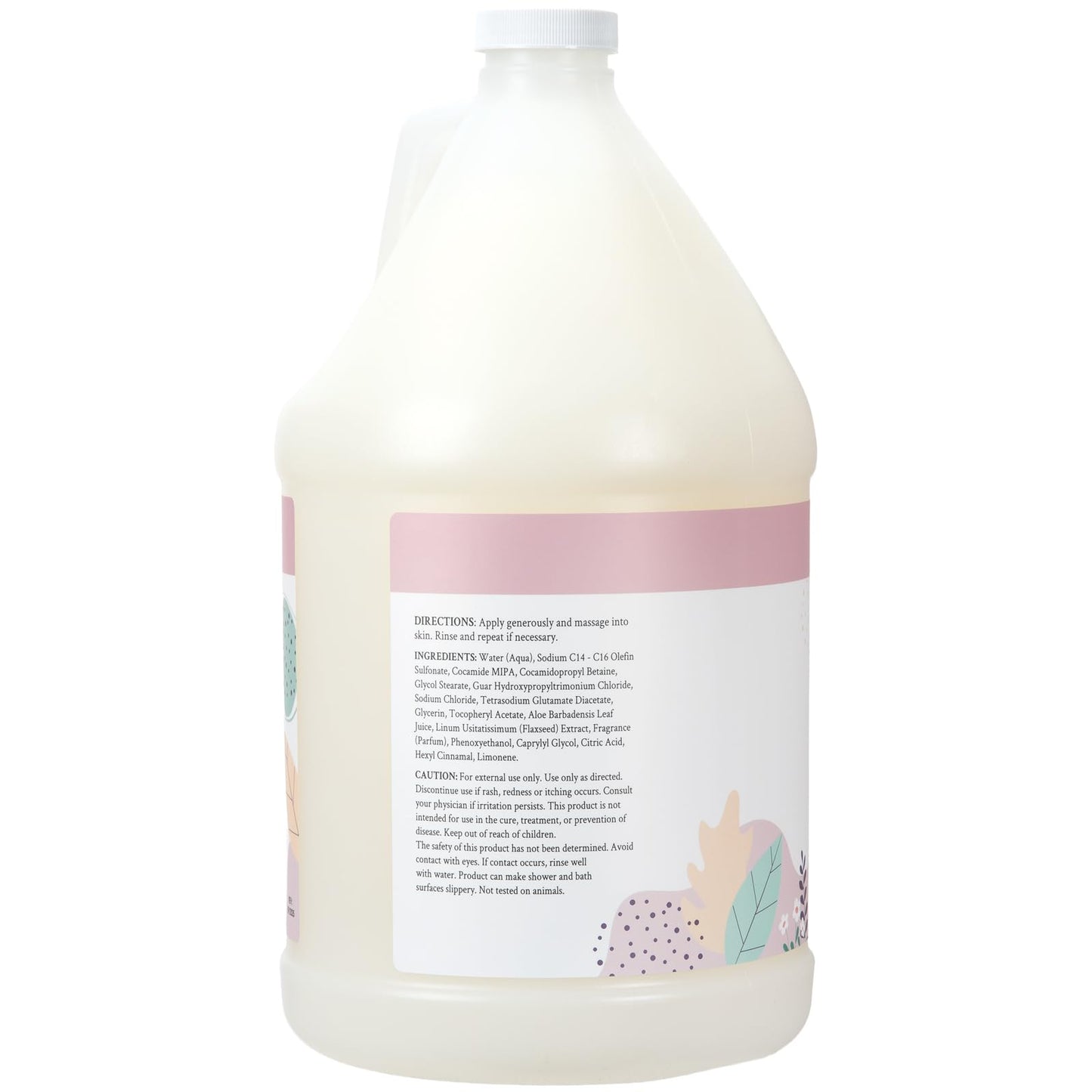 Ginger Lily Farms Botanicals Nourishing Body Wash, 100% Vegan & Cruelty-Free, Whispering Rose Scent, 1 Gallon (Pack of 4) Beauty & Personal Care Ginger Lily Farms