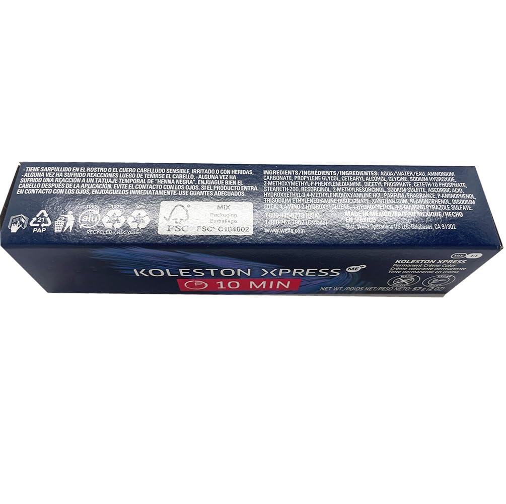 Koleston Xpress 8/-8/N Light Blonde/Neutral Permanent Hair Color | Koleston Express 10-Minute Gray Coverage and Goomee Scrunchie (Bundle) Beauty & Personal Care Goomee