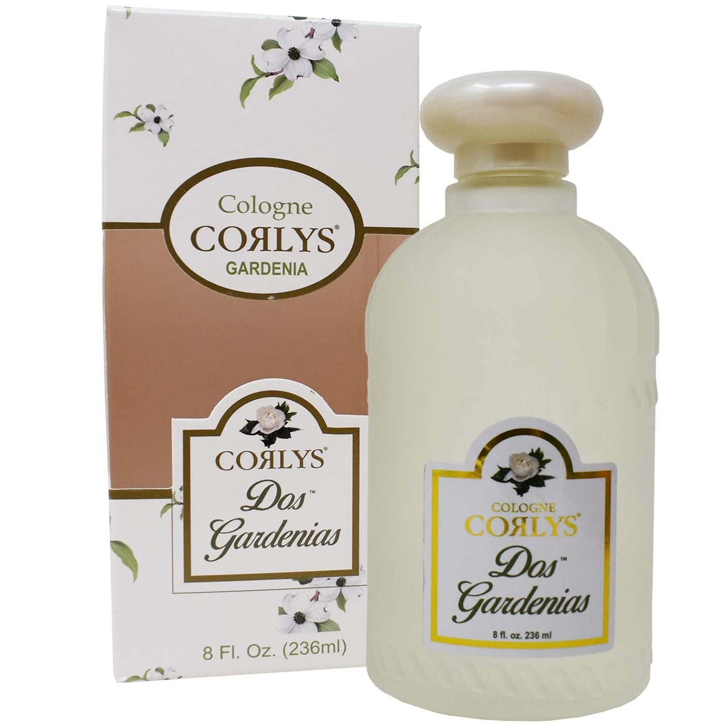 Corlys Cologne for Women and Children Dos Gardenias 8 Fl Oz 236ml