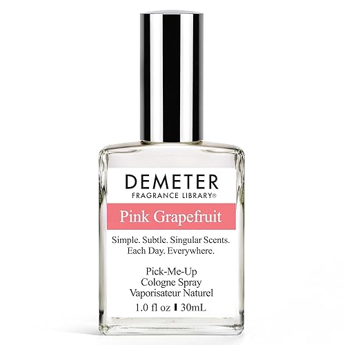 DEMETER Natural Perfume Spray Cologne for Women, Pink Grapefruit, 1 oz