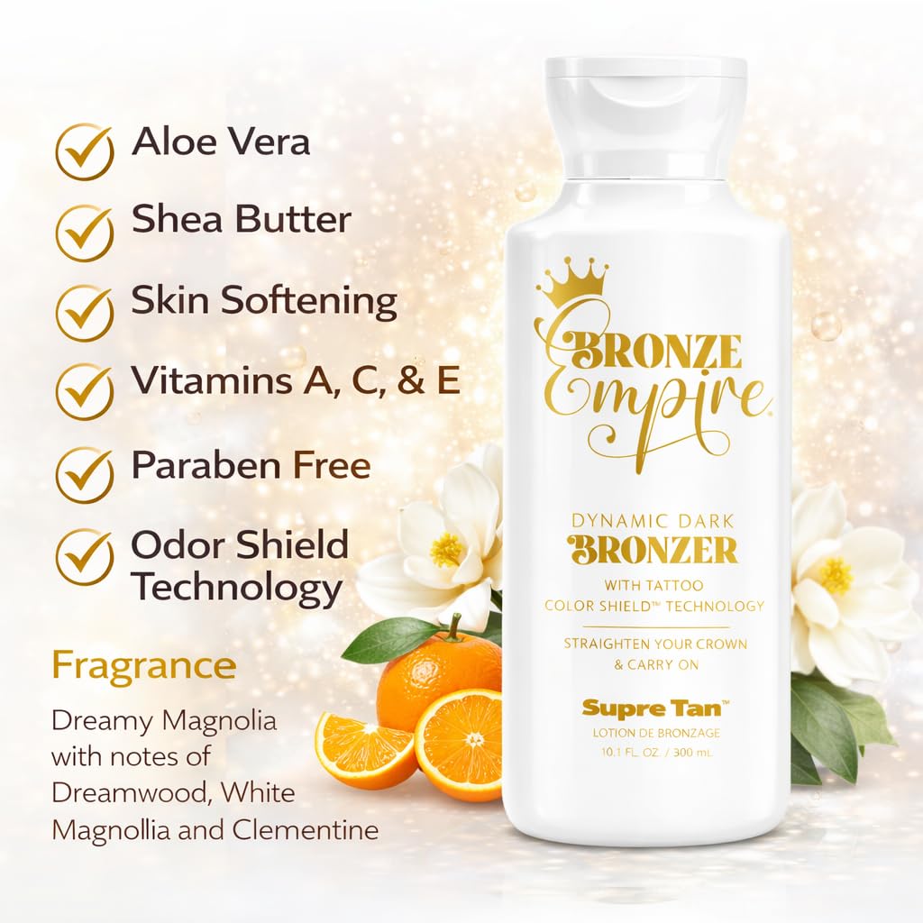 Bronze Empire Powerful Bronzing Blend Immediate Color with Tyrosine 10.1oz