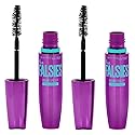 Maybelline Volum' Express Falsies Volumizing Waterproof Mascara, Very Black, 2 Count