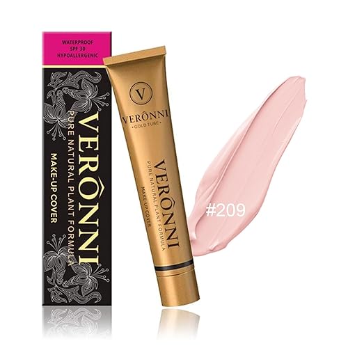 VERONNI Makeup Cover Concealer Makeup Cover Up Waterproof Foundation Amazing Scar Make Up Concealer SPF 30 1.1OZ/30g (209)