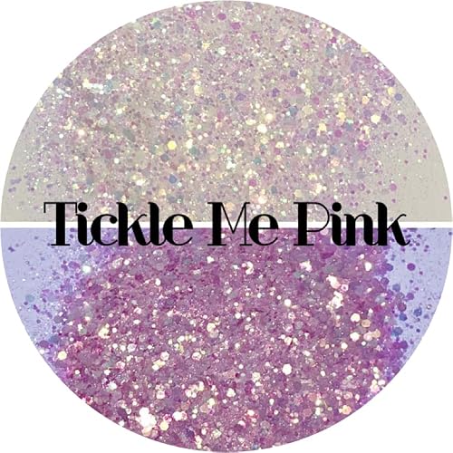 Pink UV Color Changing Glitter | UV Reactive Glitter for Arts & Crafts | Tumblers | Cosmetics | Nails | Epoxy Resin Art | Slime | DIY Crafts |