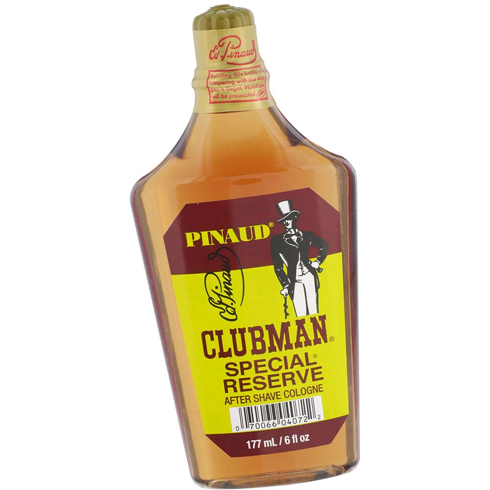 Clubman Special Reserve Shave Cologne, After Shave Macho Fragrance, 6 fl oz
