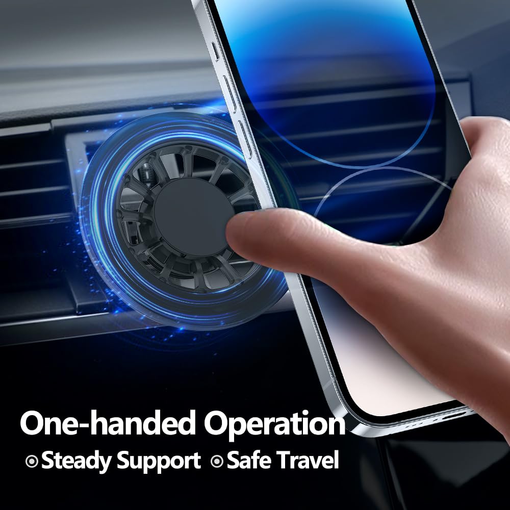 CLEC for Magsafe Car Phone Holder Mount for Audi Q3 2019-2025 Magnetic Phone Holder Adjustable for Car Phone Holder Vent for iPhone 17/16/15/14/13/12…