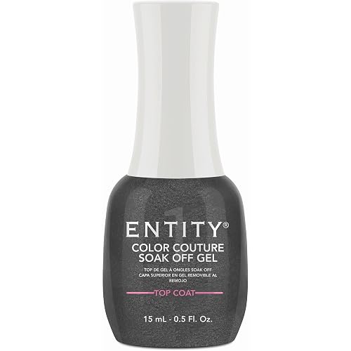 Entity 1 One Color Couture Soak Off Gel Polish Top Coat 0.5 Oz Beauty & Personal Care Entity