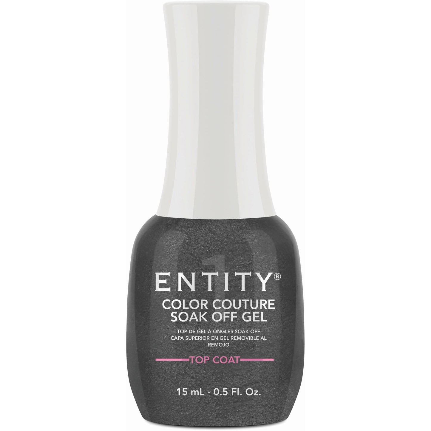 Entity 1 One Color Couture Soak Off Gel Polish Top Coat 0.5 Oz Beauty & Personal Care Entity