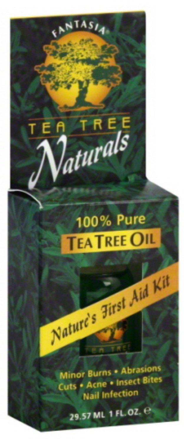 Fantasia Tea Tree Naturals 100% Pure Tea Tree Oil, 1 oz (Pack of 3)