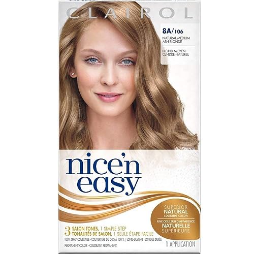 Nice 'n Easy Permanent Color, 8A/106 Natural Medium Ash Blonde 1 ea