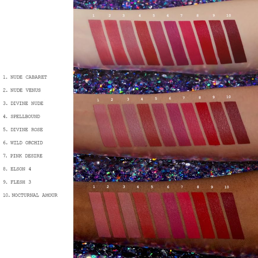 Pat McGrath Labs LiquiLUST Legendary Wear Lipstick - DIVINE ROSE, 1 Count (Pack of 1)