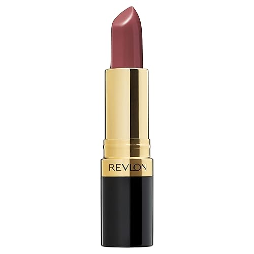 Revlon Super Lustrous Lipstick, Creamy Formula For Soft, Fuller-Looking Lips, Moisturized Feel, 130 Rose Velvet, 0.15 oz