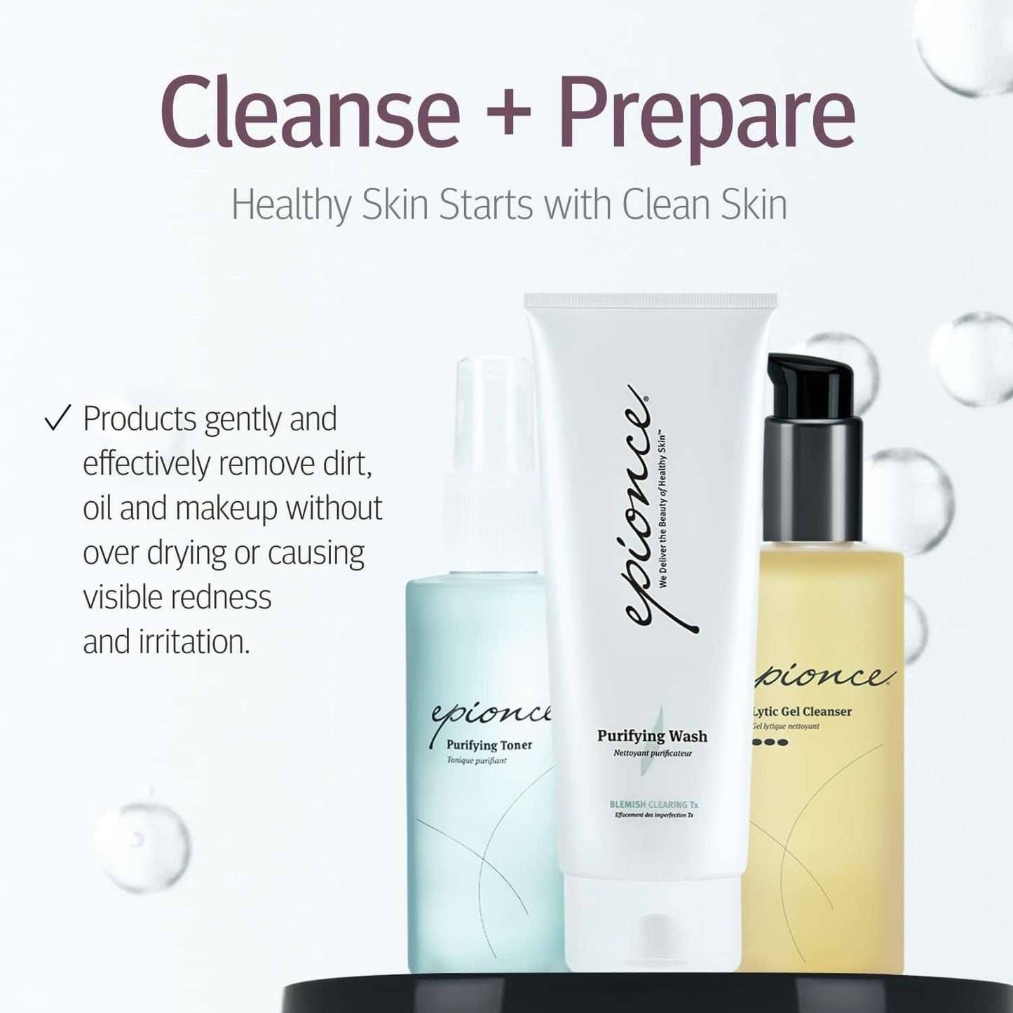 Epionce Purifying Toner - Acne & Blackhead Control Toner for Face & Body | Removes Dirt, Oil & Makeup | Willow Bark, Cucumber & Menthol |