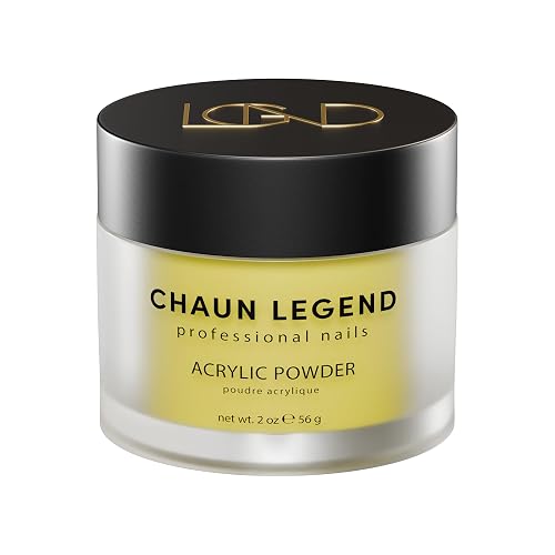 Chaun Legend Acrylic Powder 2 Ounce Zesty Zing Long Lasting Shimmery Enhance Nail Acrylic Powder for Professional Art and Creative Designs Beauty & Personal Care Chaun Legend Professional Nails