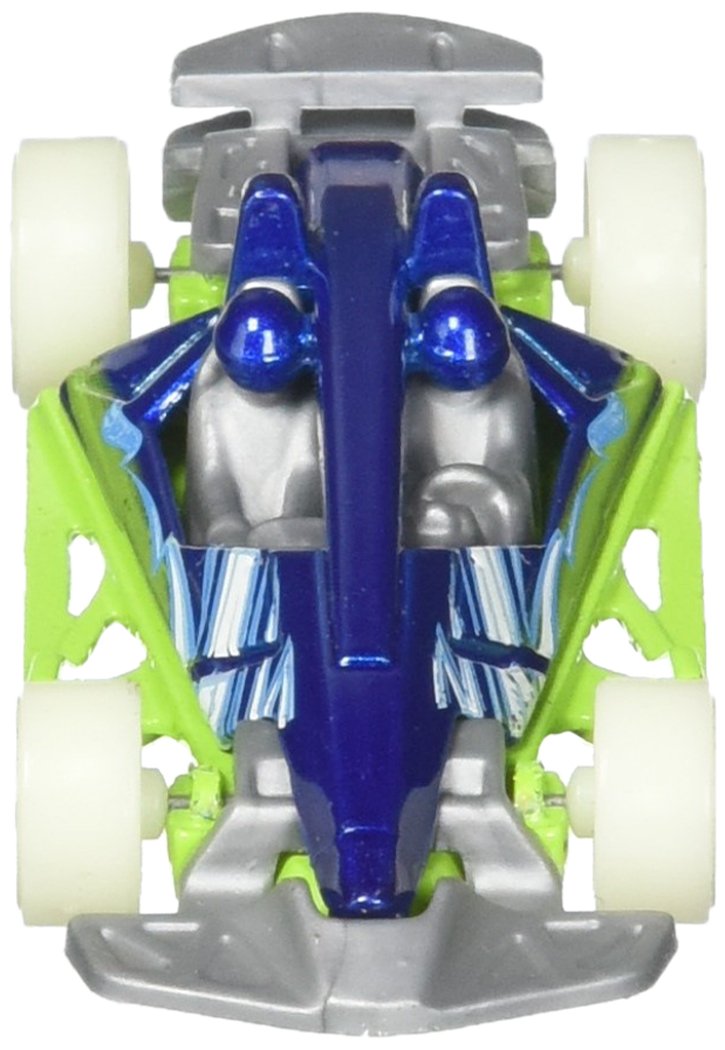 HOT WHEELS GLOW WHEELS 1/10,BLUE/GREEN BASE TRACK HAMMER 232/265