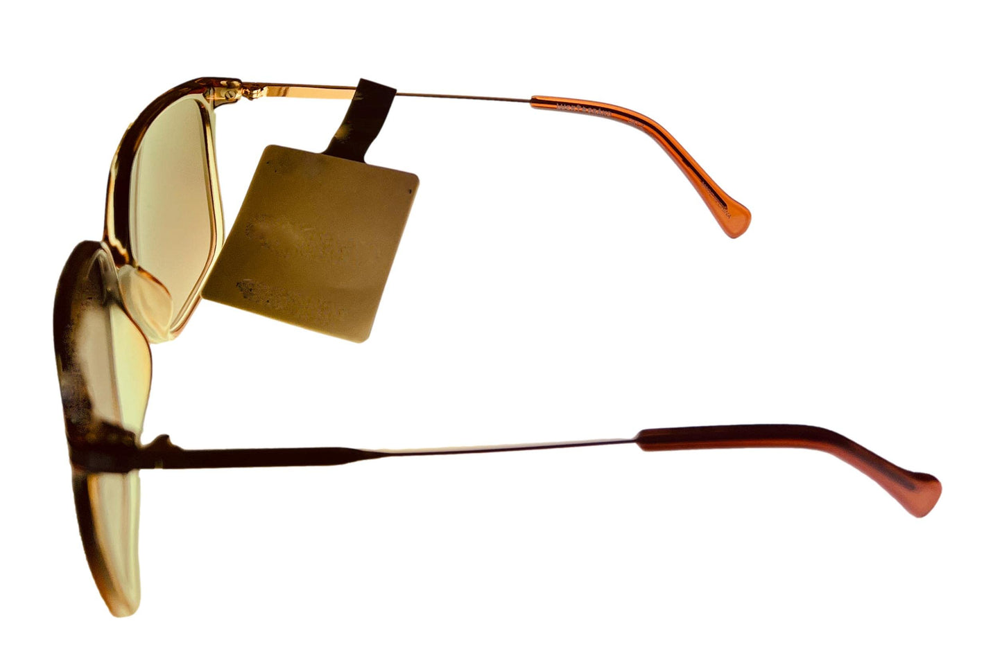 Lucky Brand Women's Lucky Sunglasses Brown to Blush Gradient Square, 58-16-140