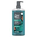 DOVE MEN Moisturizing Body Wash | #1 Dermatologist Body Wash for Men, Sulfate Free, Paraben Free, & Dye Free | Eucalyptus + Cedar Oil, 26oz