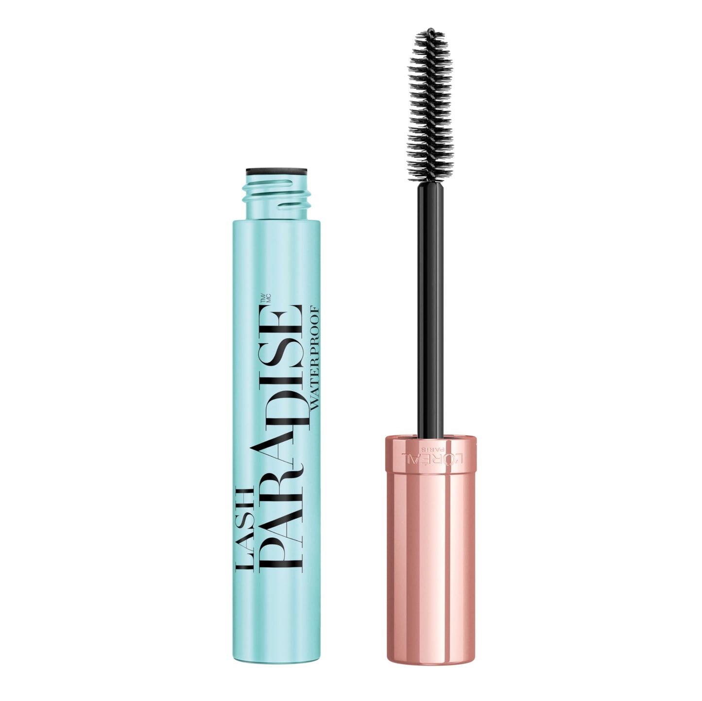 L'Oreal Paris Makeup Lash Paradise Waterproof Mascara, Voluptuous Volume, Intense Length, Feathery Soft Full Lashes, No Smudging, No Clumping, Black