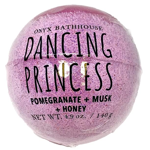 Onyx Bathhouse Dancing Princess 4.9oz Bath Bomb - Two Count