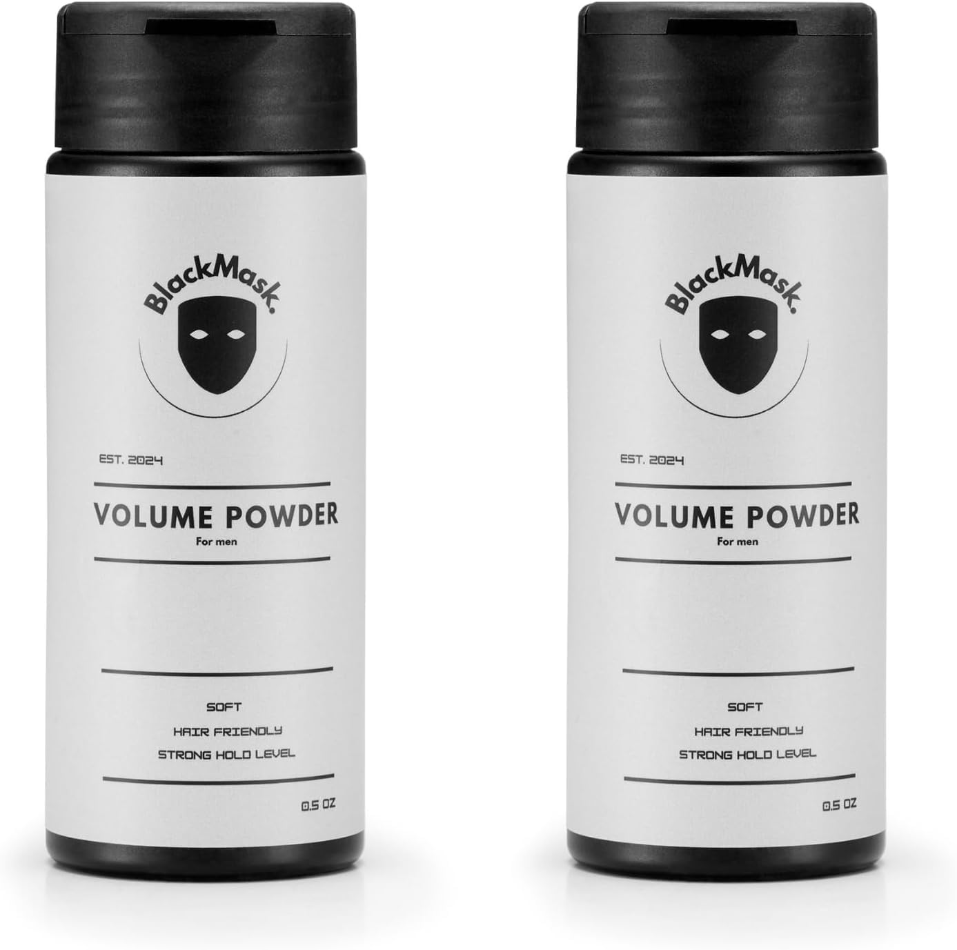 BlackMask Texture Powder for Men, Easy to Apply - Instantly Adds Texture & Volume, Strong Hold, Hair Powder for Men (Pack of 2) Beauty and Personal Care BlackMask Default Title