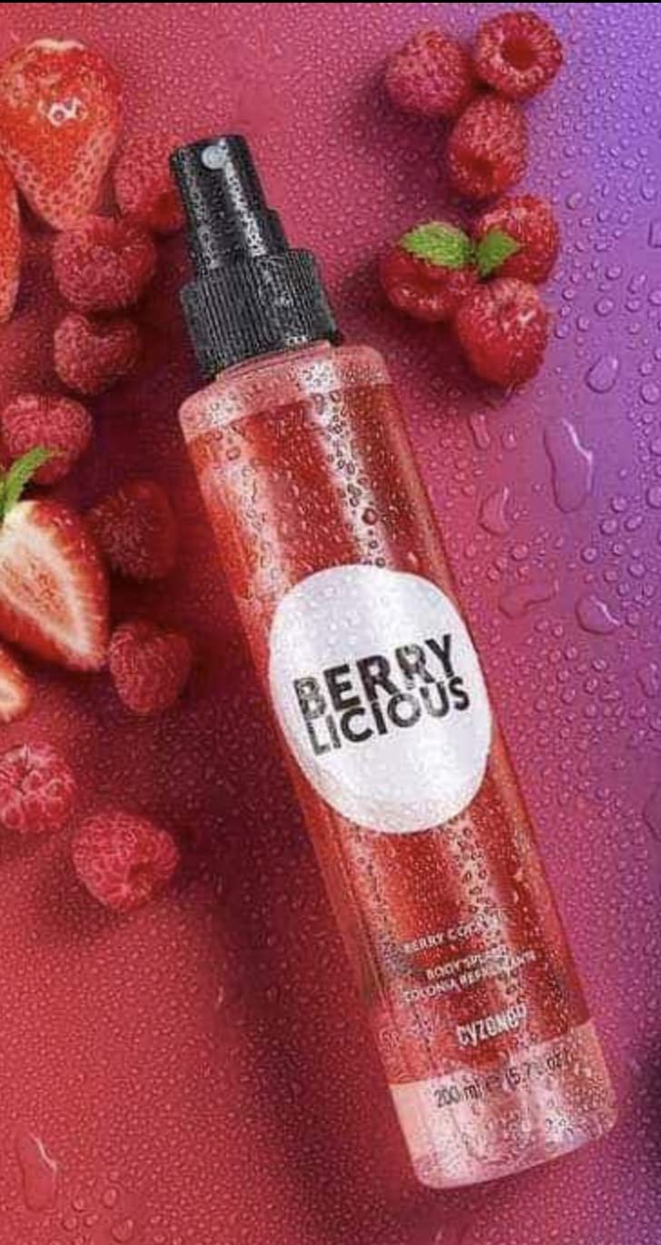 Cyzone Berrylicious Berry Cocktail Refreshing Body Splash 6.7 fl. oz. (200ml)