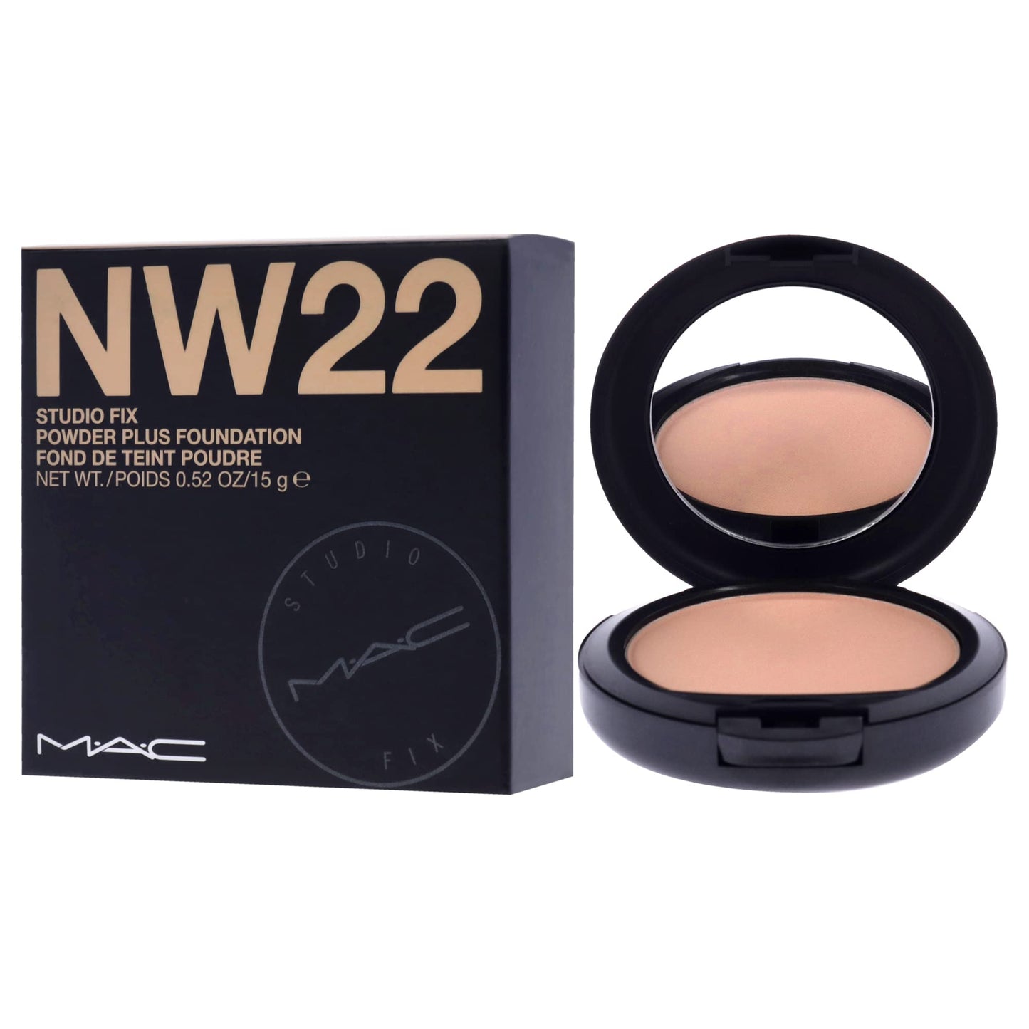 MAC Studio Fix Powder Plus Foundation - NW22 Foundation Women 0.52 oz