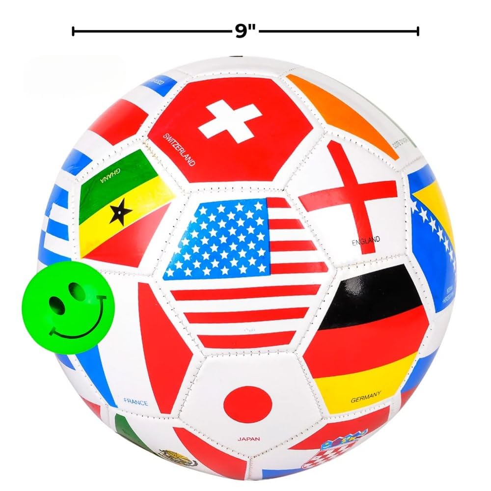 Rhode Island Novelty 9 Inch Regulation Flag Soccer Ball, One per Order