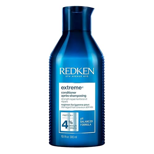 Redken Extreme Conditioner | Anti-Breakage & Protection for Damaged Hair | Strengthen and Fortify Hair | Infused With Proteins | For Weak, Brittle