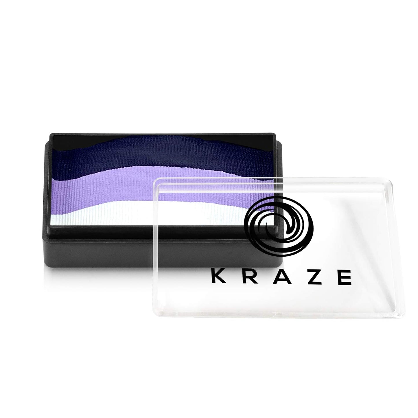 Kraze FX Dome Stroke - Orchid (25 gm), Professional 1-Stroke Split Cake, Hypoallergenic, Non-Toxic, Water Activated Face & Body Painting Makeup