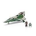 Star Wars Micro Galaxy Squadron Jedi Starfighter Mystery Bundle - 5-Inch Vehicle and 2.5-Inch Vehicle with Micro Figure Accessories